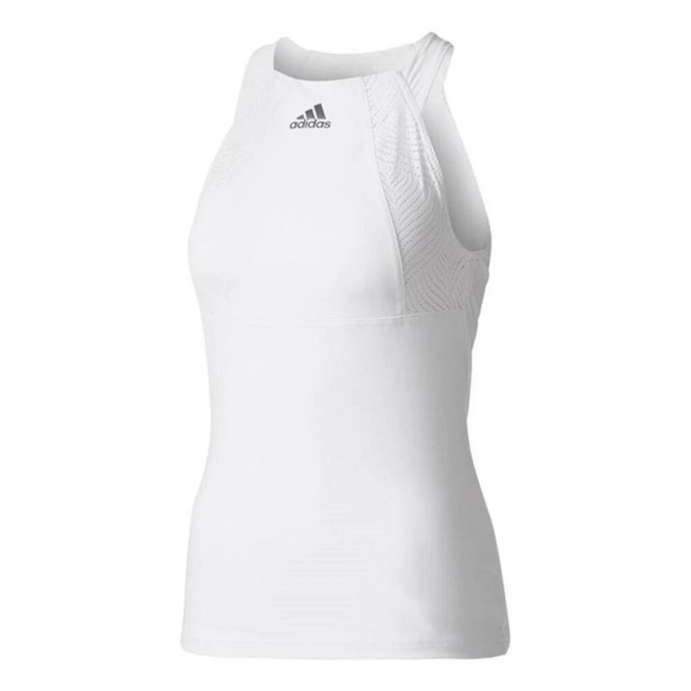 Adidas London Line Tennis Pickleball Tank Small White